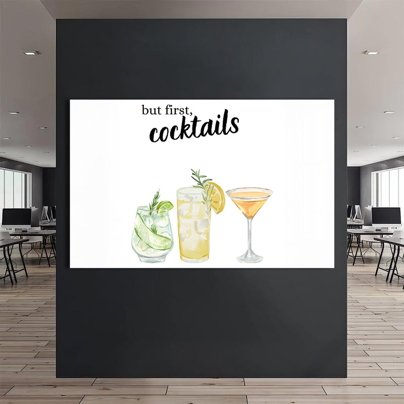 But First Cocktails Cam Tablo – Cam Tablo