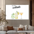 But First Cocktails Cam Tablo – Cam Tablo