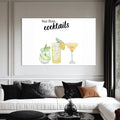 But First Cocktails Cam Tablo – Cam Tablo
