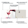 Wine Splash Cam Tablo – Cam Tablo