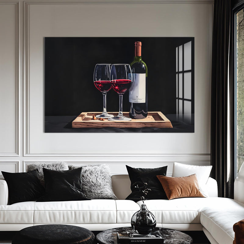 Red Wine Duo Cam Tablo – Cam Tablo
