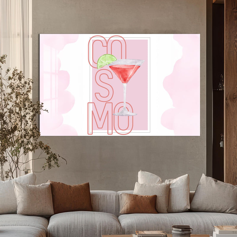 Cosmopolitan Cam Tablo – Cam Tablo