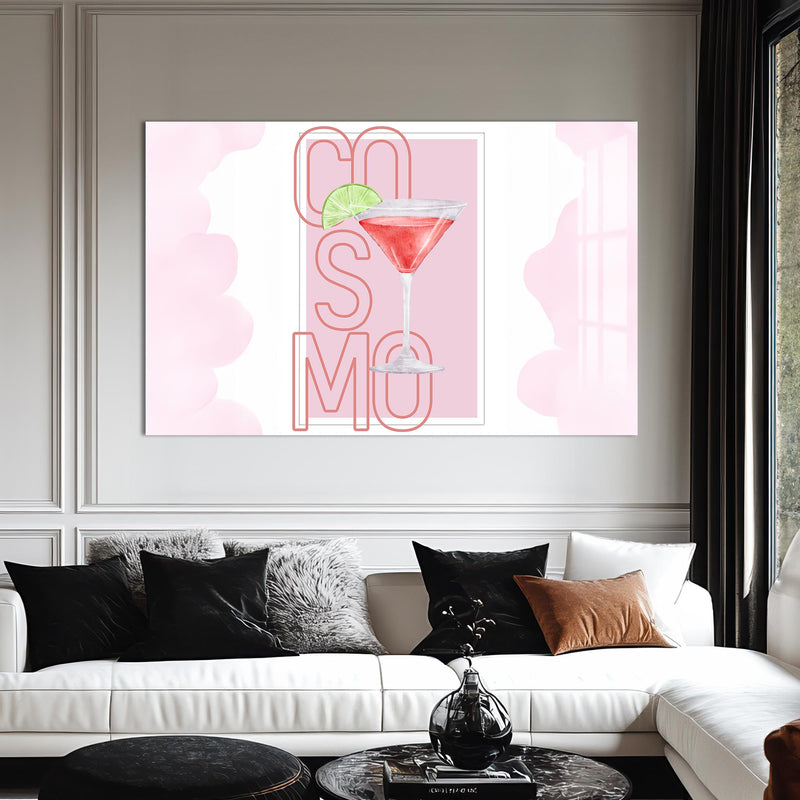 Cosmopolitan Cam Tablo – Cam Tablo