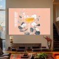 Yellow Bloom Cam Tablo – Cam Tablo