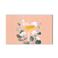 Yellow Bloom Cam Tablo – Cam Tablo