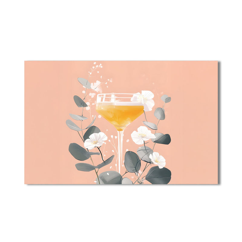 Yellow Bloom Cam Tablo – Cam Tablo