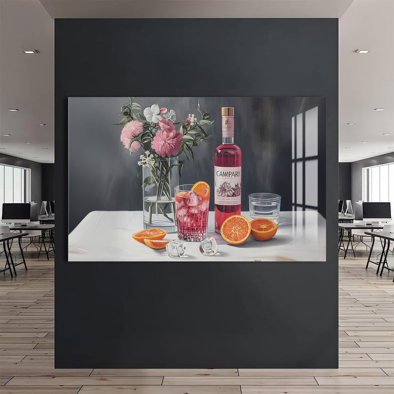 Campari Sofrası Cam Tablo – Cam Tablo