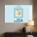 Gin Tonic Cam Tablo – Cam Tablo