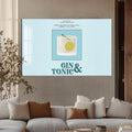 Gin Tonic Cam Tablo – Cam Tablo
