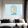 Gin Tonic Cam Tablo – Cam Tablo
