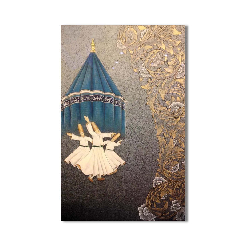 Mevlana ve Sema Cam Tablo – Cam Tablo