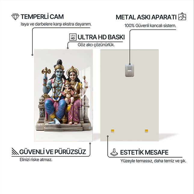 Hinduizm Cam Tablo – Cam Tablo