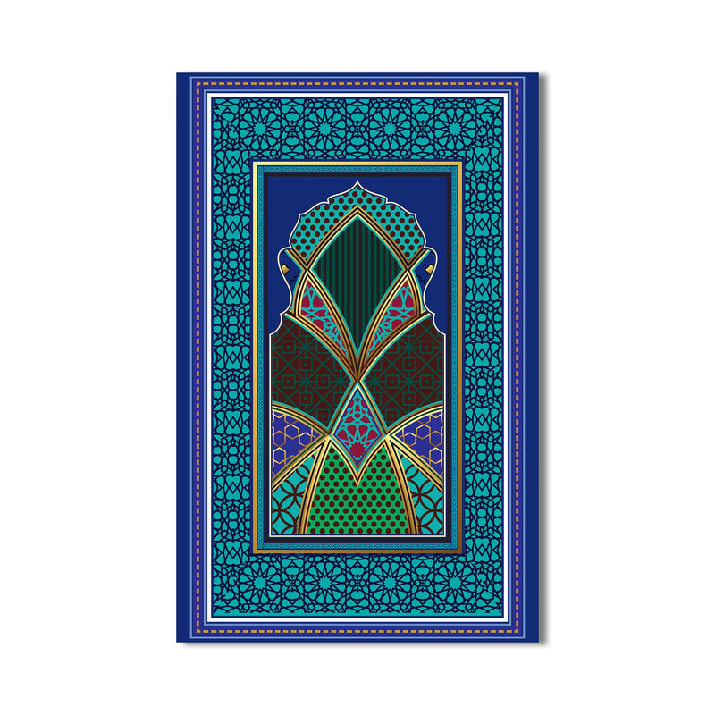 Geometrik Mescit Motifi Cam Tablo – Cam Tablo