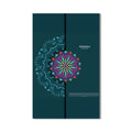 Mandala Motifli Cam Tablo – Cam Tablo