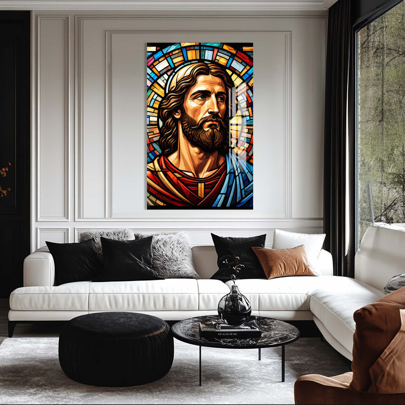 Hz.İsa Vitray Cam Tablo – Cam Tablo