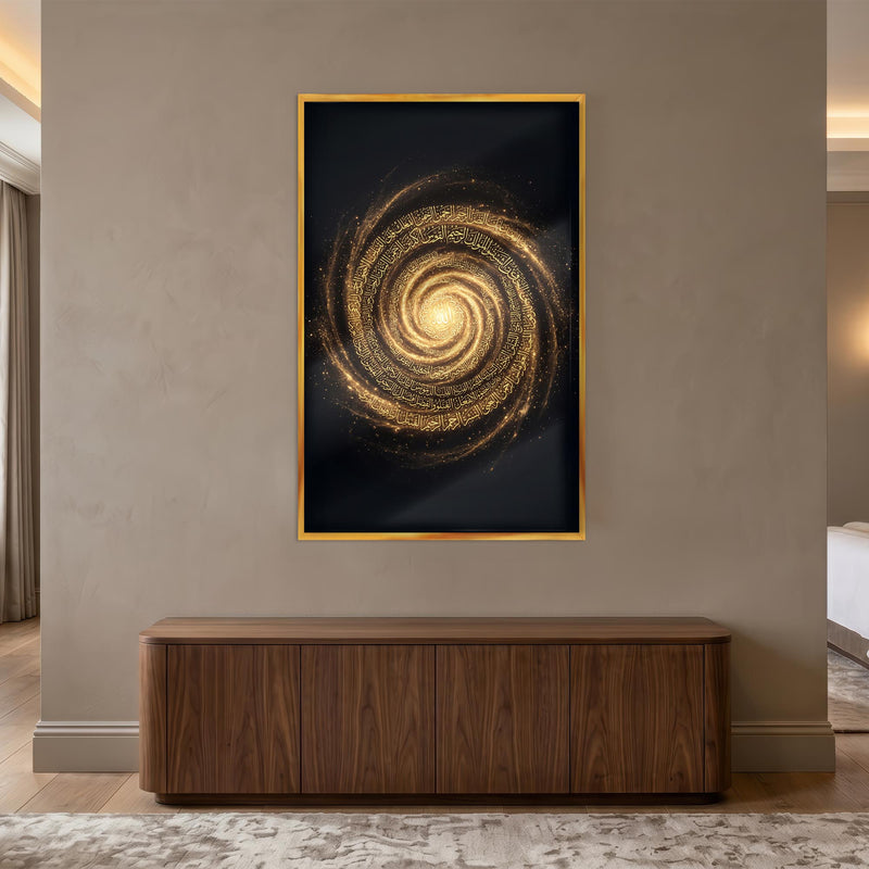 Ayetel Kürsi Spiral Cam Tablo – Cam Tablo