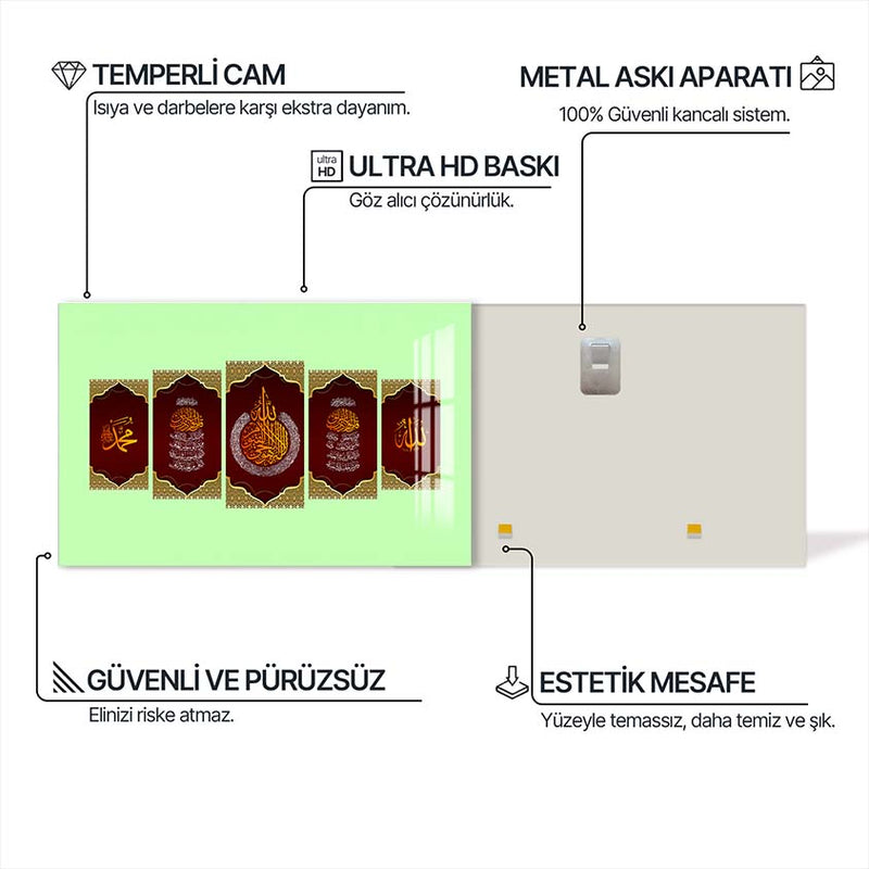 İhlas Suresi Cam Tablo – Cam Tablo