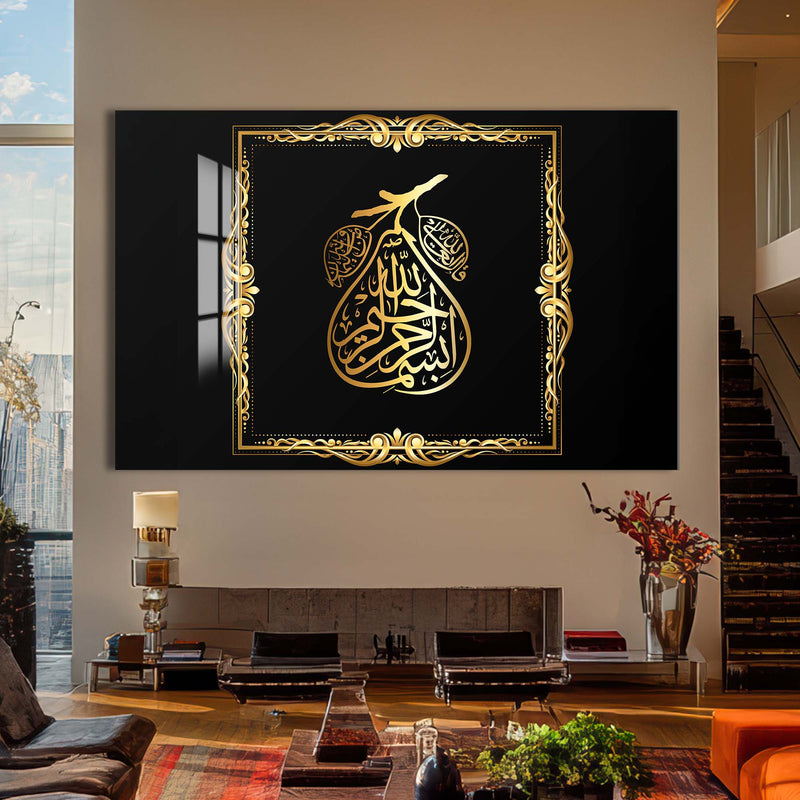 Besmele Hattı Cam Tablo – Cam Tablo