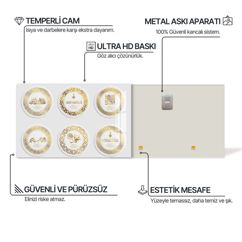 Mevlid-i Nebi Cam Tablo – Cam Tablo