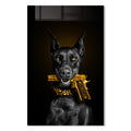 Asil Doberman Cam Tablo – Cam Tablo