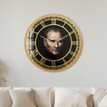 Atatürk Komutan Cam Duvar Saati