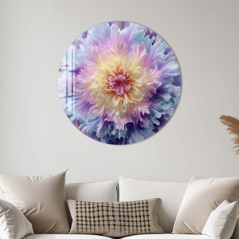 Amara Yuvarlak Cam Tablo – Cam Tablo