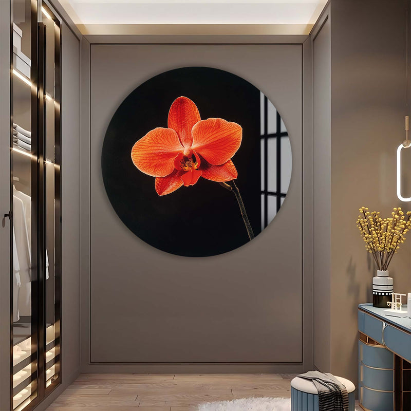 Eflora Yuvarlak Cam Tablo – Cam Tablo