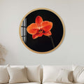 Eflora Yuvarlak Cam Tablo – Cam Tablo