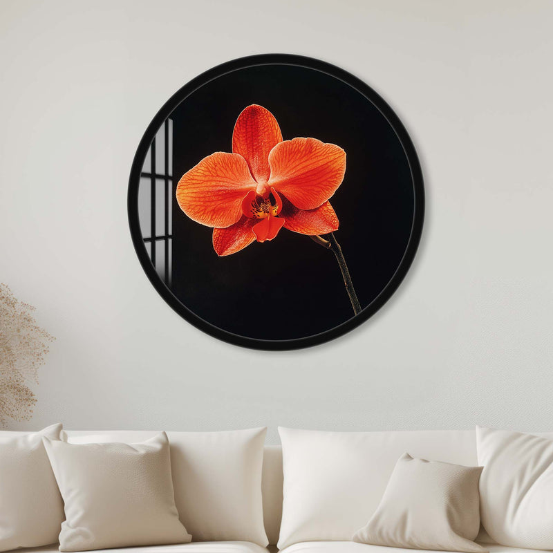 Eflora Yuvarlak Cam Tablo – Cam Tablo