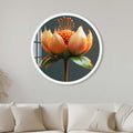 Lunara Yuvarlak Cam Tablo