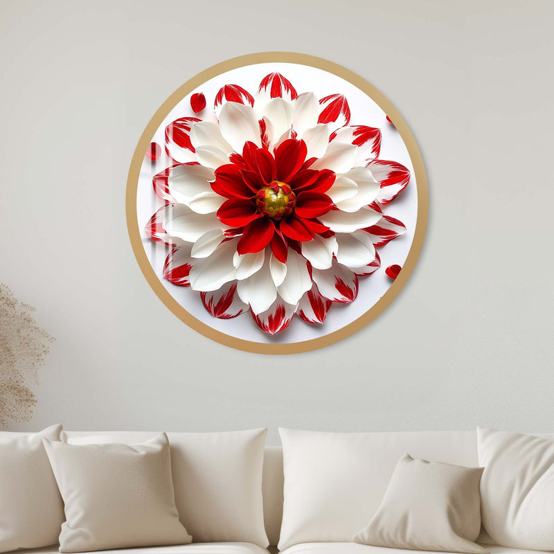 Rosmira Yuvarlak Cam Tablo