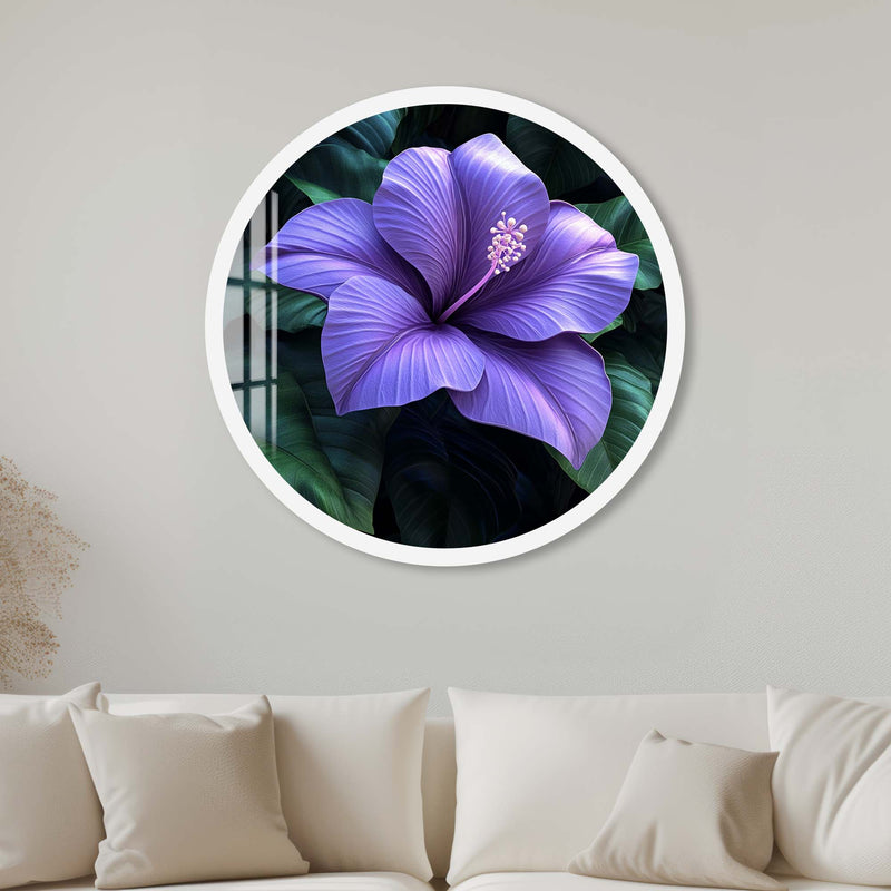 Blomiya Yuvarlak Cam Tablo – Cam Tablo