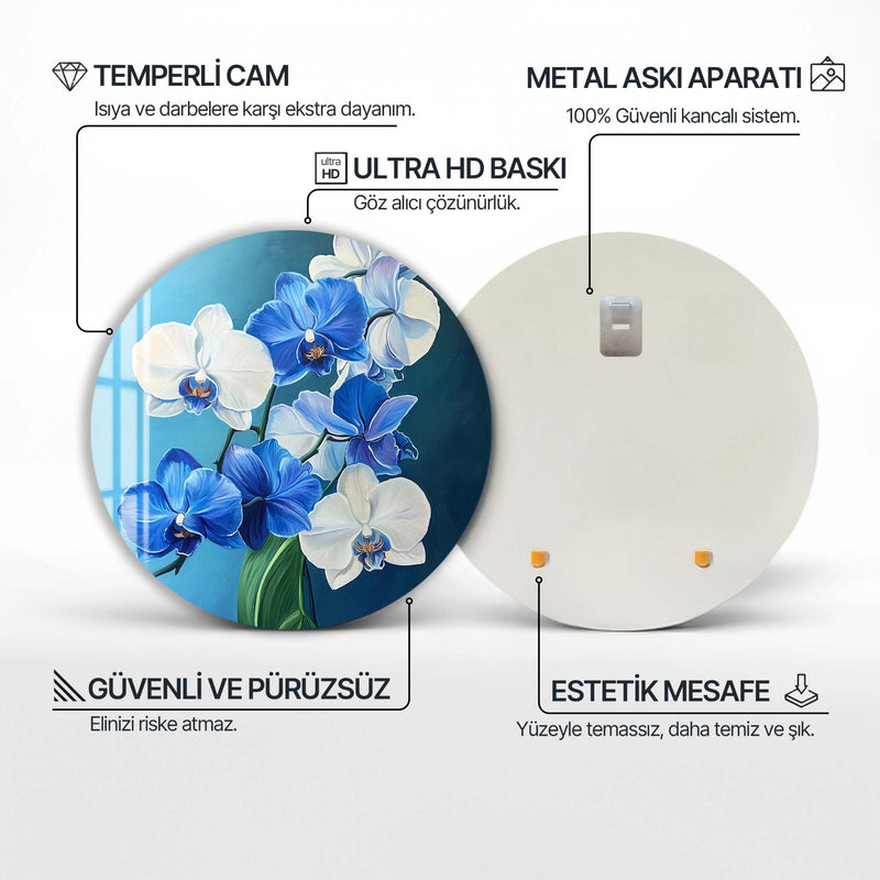 Calora Yuvarlak Cam Tablo – Cam Tablo