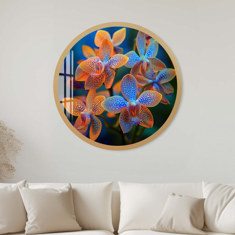 Bloomis Yuvarlak Cam Tablo – Cam Tablo