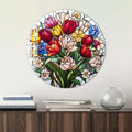 Florise Yuvarlak Cam Tablo – Cam Tablo