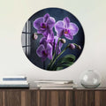 Roselle Yuvarlak Cam Tablo