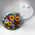 Florinelle Yuvarlak Cam Tablo – Cam Tablo