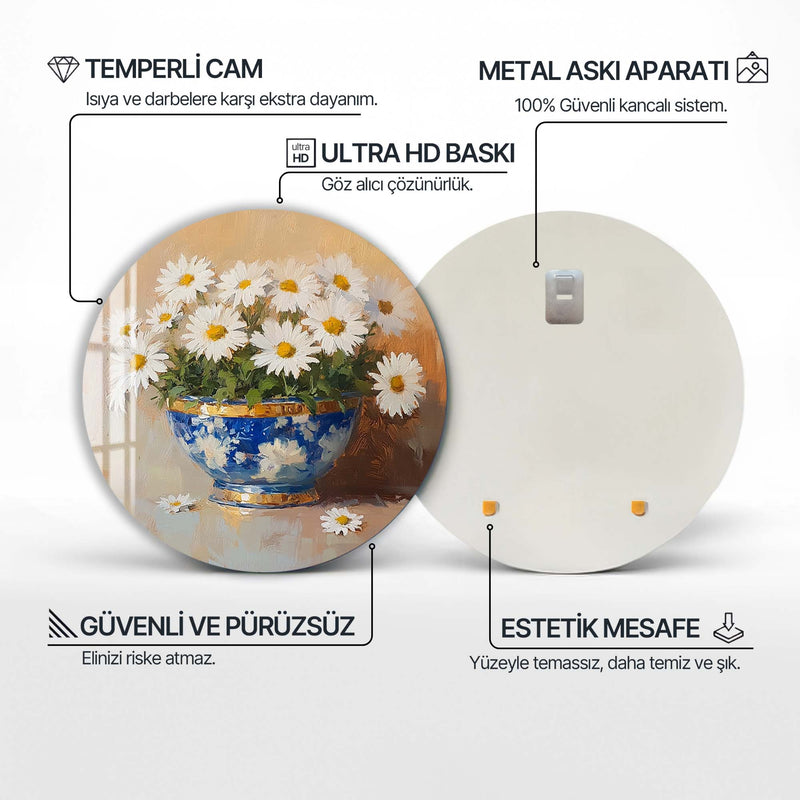 Florin Yuvarlak Cam Tablo – Cam Tablo