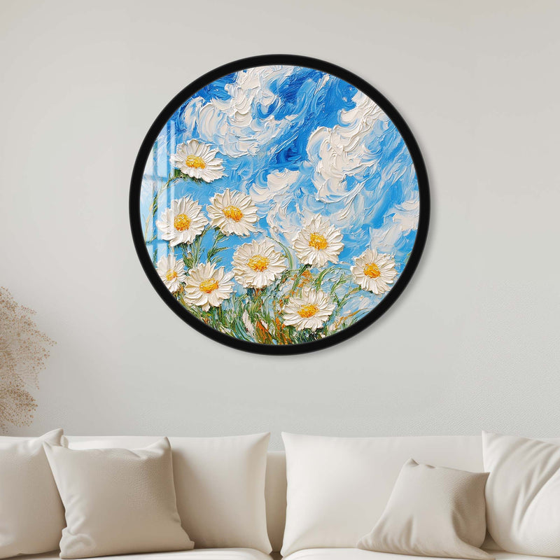 Lumira Yuvarlak Cam Tablo