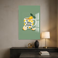 Limonlu Çay Cam Tablo – Cam Tablo