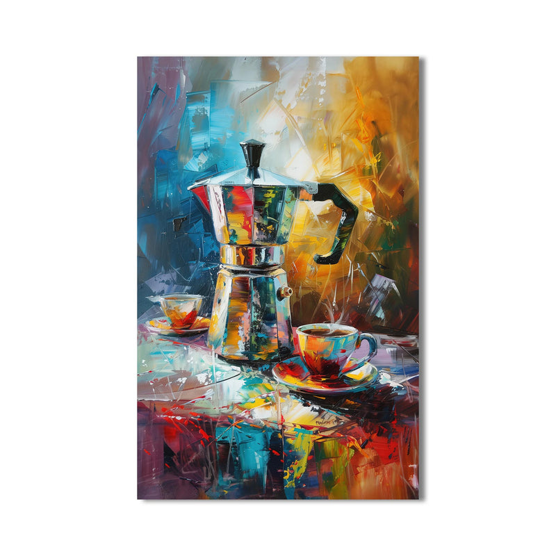 Moka Pot Espresso Cam Tablo – Cam Tablo
