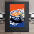 Ramen Desenli Cam Tablo – Cam Tablo