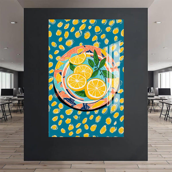 Tabakta Limon Cam Tablo
