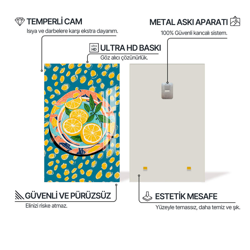 Tabakta Limon Cam Tablo – Cam Tablo