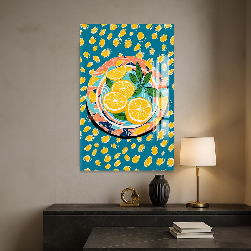 Tabakta Limon Cam Tablo – Cam Tablo
