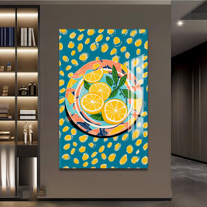 Tabakta Limon Cam Tablo – Cam Tablo