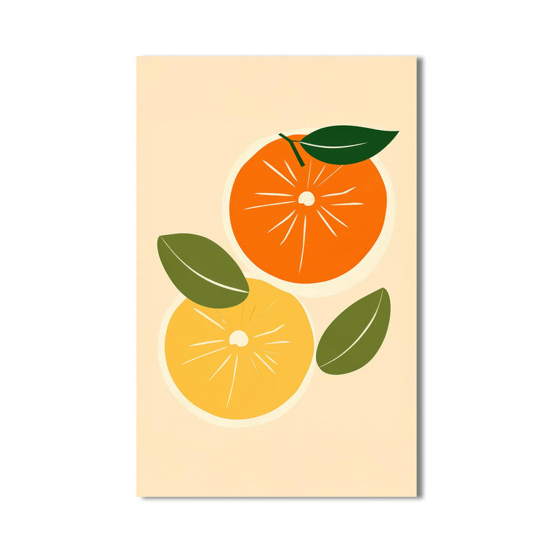 Portakal Limon Cam Tablo – Cam Tablo