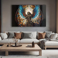 Melek Vitray Etkisi Cam Tablo – Cam Tablo