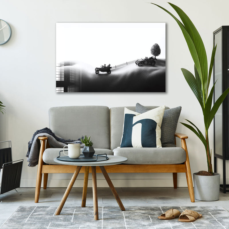 Soyut Cam Tablo