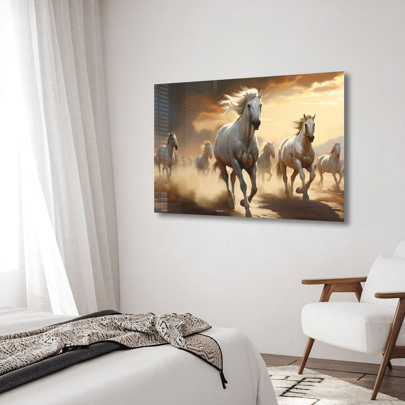 Atlar Diyarı Cam Tablo – Cam Tablo